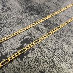14k gouden ketting figaro schakel, Sieraden, Tassen en Uiterlijk, Kettingen, Ophalen of Verzenden
