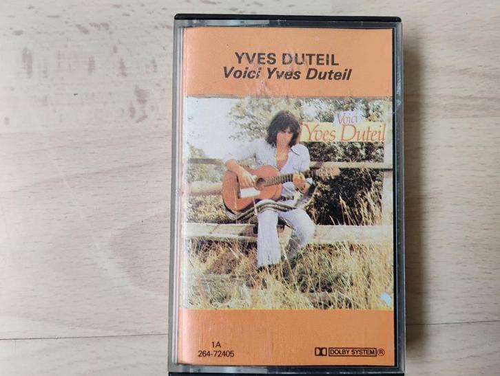 Yves Duteil, Voici Yves Duteil, Cd's en Dvd's, Cassettebandjes, Gebruikt, Origineel, Pop, 1 bandje, Ophalen of Verzenden