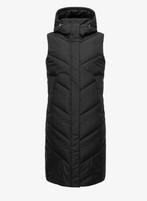 Ragwear vegan zwart winter bodywarmer SUMINKA VEST S of L, Ragwear, Ragwear, Zwart, Maat 42/44 (L)