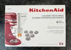 KitchenAid Pasta Pers met 6 Vormen, Witgoed en Apparatuur, Keukenmixers, Ophalen, 3 snelheden of meer, Zo goed als nieuw, Vaatwasserbestendig