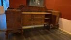 antieke donkerroodgehoutte dressoir, Ophalen of Verzenden