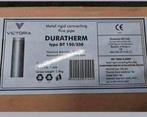 Nieuw kachelpijp verloopstuk Duratherm, Doe-het-zelf en Verbouw, Buizen en Afvoer, Nieuw, Ophalen of Verzenden, Minder dan 2 meter