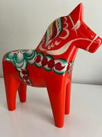 Vintage XL Zweeds Dala Paard Dalahäst Nils Olsson H 25cm, Antiek en Kunst, Kunst | Designobjecten, Ophalen of Verzenden