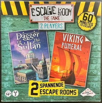 Escape Room The Game : Dagger of the Sultan & Viking Funeral beschikbaar voor biedingen