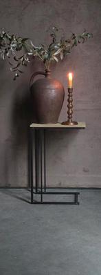 bijzettafel laptop tafel sidetable, Ophalen, Gebruikt, 25 tot 50 cm, Rechthoekig