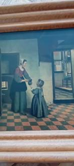 Schilderij/plaat Pieter de hooch, Ophalen of Verzenden