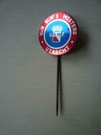 U.S. M.F. Van Rijn's Mosterd Utrecht Speldje Speld Aluminium, Ophalen of Verzenden, Zo goed als nieuw, Overige onderwerpen, Speldje of Pin
