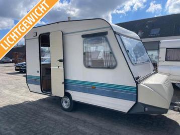 Adria Prima 425 1987; rond+treinzit; voortent; keurig beschikbaar voor biedingen