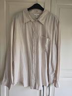 H&M linnenblend blouse maat XL nieuw, Kleding | Dames, Blouses en Tunieken, H&M, Beige, Maat 46/48 (XL) of groter, Nieuw