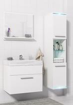 ACTIE Compleet badkamermeubel Solo Mat / Hoogglans Wit NIEUW, Huis en Inrichting, Badkamer | Complete badkamers, Ophalen of Verzenden