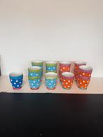 15 oilily mokken, Ophalen of Verzenden, Zo goed als nieuw, Overige stijlen, Kop(pen) en/of Schotel(s)