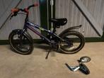Stoere, degelijke kinderfiets 16 inch, Fietsen en Brommers, Fietsen | Kinderfietsjes, Ophalen, Gebruikt, 16 tot 20 inch, Zijwieltjes