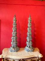 Een paar Chinees porseleinen pagoden, Ophalen of Verzenden