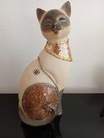 Decoratief Kattenbeeld - Siamees, Verzamelen, Beelden en Beeldjes, Ophalen of Verzenden, Zo goed als nieuw, Dier