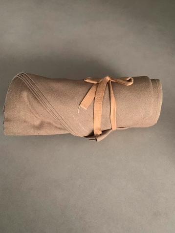 Katoenen Servetten kleur taupe beschikbaar voor biedingen