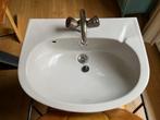 Wastafel compleet,Grohe Kraan,Planchet,Chifon., Ophalen, Gebruikt, Wastafel