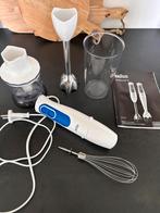 Braun multiquick staafmixer set (RVS uitvoering), Ophalen, 2 snelheden, Nieuw, Vaatwasserbestendig