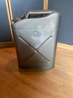 Vintage Metalen Jerrycan met G Markering - Decoratief Item, Auto diversen, Overige Auto diversen, Ophalen of Verzenden