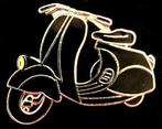 Vespa pin- zwart emaille, Verzenden, Nieuw, Transport, Speldje of Pin