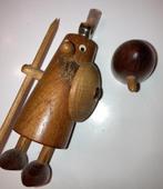 Houten Viking Flesopener vintage Danmark 1960 teak hout, Verzamelen, Verzenden, Huis en Inrichting