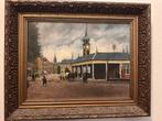Olieverf Vlaardingse Visbank - B.G. Groeneveld, Ophalen