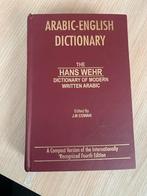Hans Wehr Arabisch-Engels Woordenboek, Ophalen of Verzenden, Zo goed als nieuw, Overige uitgevers, Arabisch