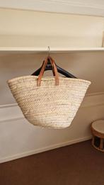 Rieten mand met hengsel, Ophalen, Gebruikt, Beige, Shopper