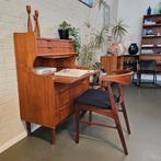 Vintage Deens design Ladenkast Kaptafel Secretaire Bureau