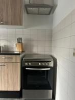 Gasfornuis en afzuigkap, Zo goed als nieuw, Gas, Vrijstaand, 85 tot 90 cm