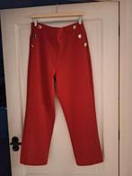 STUDIO ANNELOES travelstof broek xxl rood, Kleding | Dames, Grote Maten, Studio Anneloes, Ophalen of Verzenden, Zo goed als nieuw