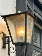 Oude Buitenlamp met Glas, Ophalen, Gebruikt, Glas