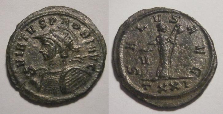 Romeinse munt Probus  Æ Antoninianus -SALVS AVG- 281 AD, Postzegels en Munten, Munten | Europa | Niet-Euromunten, Losse munt, Italië