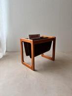 Deense lectuurmand teak en suède Vildbjerg Møbelfabrik 60s, Ophalen of Verzenden, Gebruikt