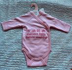Vib Rompertje 0-3 mnd roze, Kinderen en Baby's, Babykleding | Maat 50, Ophalen of Verzenden, Nieuw, Meisje, Nacht- of Onderkleding