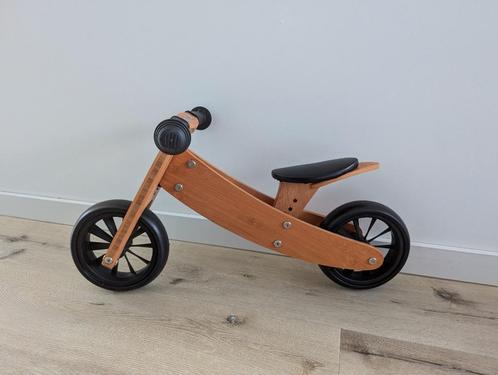 Loopfiets 4in1 Bamboe, Kinderen en Baby's, Speelgoed | Buiten | Voertuigen en Loopfietsen, Zo goed als nieuw, Loopfiets, Ophalen of Verzenden