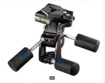Manfrotto 029 statiefkop 3D standaard head nieuw in doos beschikbaar voor biedingen
