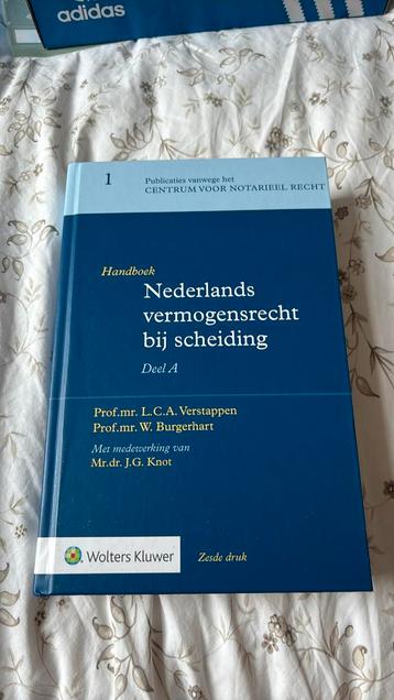Handboek Nederlands vermogensrecht bij scheiding Deel A beschikbaar voor biedingen