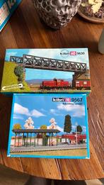 KIBRI 9630 & 9567, Hobby en Vrije tijd, Modeltreinen | H0, Overige merken, Gelijkstroom of Wisselstroom, Brug, Tunnel of Gebouw