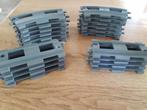 Duplo Trein Rails , 8 Recht ,12 Bochten , Grijs, Kinderen en Baby's, Speelgoed | Duplo en Lego, Ophalen of Verzenden, Gebruikt