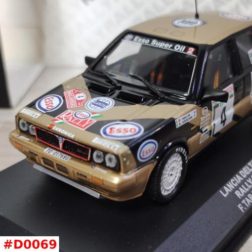 Lancia Delta HF 4WD ESSO San Remo 1987 #4 IXO 1:43 Nieuw OVP, Hobby en Vrije tijd, Modelauto's | 1:43, Nieuw, Auto, Overige merken