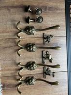 koperen kapstok haken en ornamenten, Antiek en Kunst, Antiek | Koper en Brons, Ophalen of Verzenden