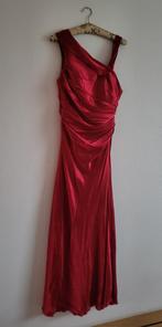 Elegante rode avondjurk, Maat 38/40 (M), Ophalen of Verzenden, Onbekend, Gedragen