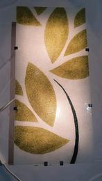 (7) Vintage IKEA GYLLEN blaadjes Julia Treutiger 1990s, Huis en Inrichting, Lampen | Wandlampen, Ophalen, Zo goed als nieuw, Glas