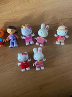 Duplo poppetjes Hello Kitty, Nijntje, Dora en Beertje, Duplo, Ophalen of Verzenden, Zo goed als nieuw
