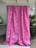 Vintage Kantha Quilt Sari India Deken, Ophalen of Verzenden