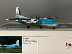 KLM Herpa 1/200 diecast klm fokker 50 1:200 diecast, Verzamelen, Luchtvaart en Vliegtuigspotten, Ophalen, Zo goed als nieuw, Schaalmodel