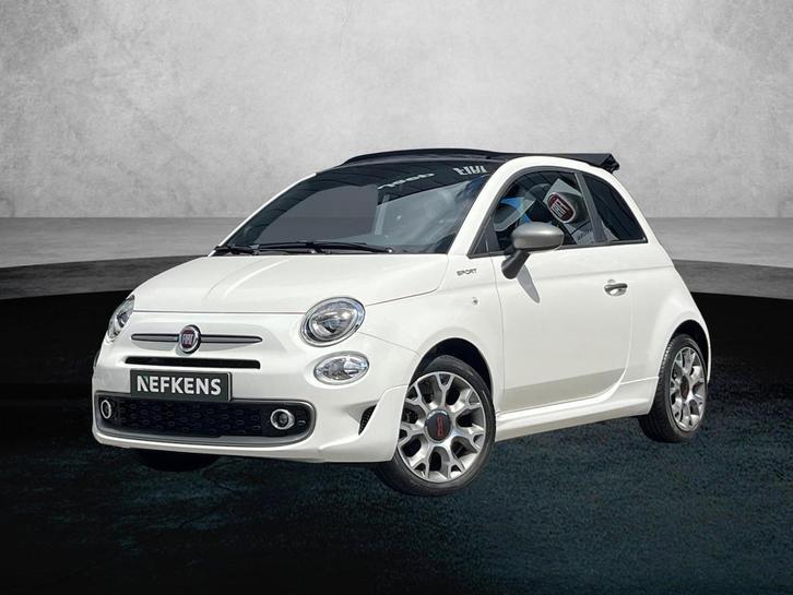 Fiat 500C 1.0 Hybrid Sport Cabrio | 1ste eigenaar | Climate, Auto's, Fiat, Bedrijf, Te koop, 500C, ABS, Airbags, Alarm, Boordcomputer