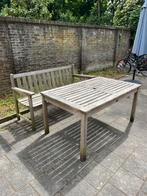 Teakhouten houten tuinset van Select Garden, Tuin en Terras, Ophalen, Zo goed als nieuw, Rechthoekig, Teakhout