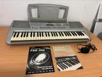 Keyboard Yamaha PSR-290 + Boek / Adapter, Yamaha, Ophalen of Verzenden, Aanslaggevoelig, 61 toetsen