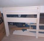 Gratis Hout: Bed, Bureau, Huis en Inrichting, Ophalen, 90 cm, Eenpersoons, Wit